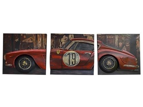 Trijų dalių paveikslas Ferrari