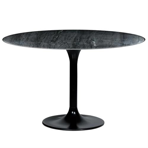 Valgomojo stalas marmurinis juodas - 120x76